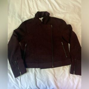 Cupcakes & Cashmere Maroon Jacket